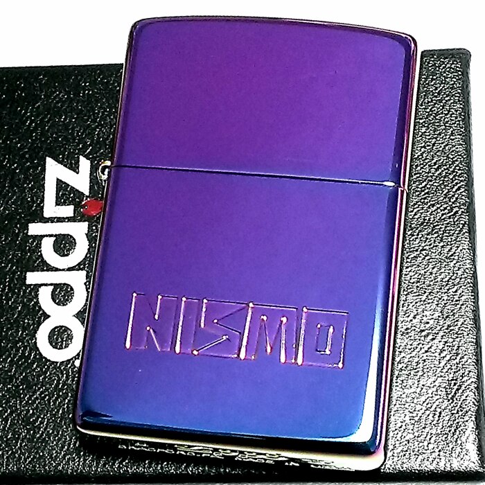 ジッポ NISMO チタン ZIPPO ライター レインボーカラー 日産公認モデル 車 かっこいい ニッサン メンズ ギフト プレゼント