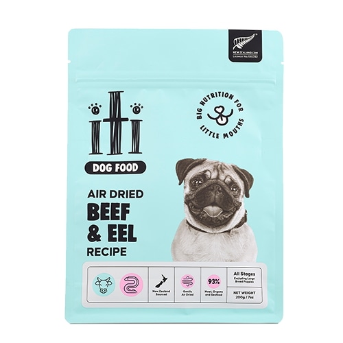 iti イティドッグ ビーフ&イール（うなぎ） ディナー 200g ×4個セット