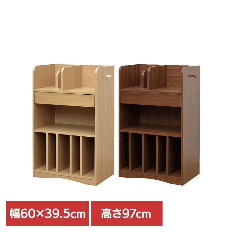ラック ランドセル 子供 収納家具 おしゃれ 入学 お祝い 教科書 小学生 本棚 ランドセルラックJOY 12152 (代引不可) (TD)