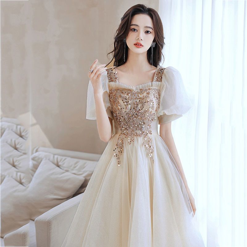 【2枚購入で 3oo円OFF！】ハイドレス2025小さな花嫁介添人の服は誕生日パーティーに着用できます