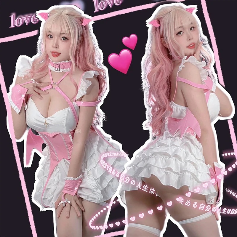 【】 セクシー ランジェリー 小悪魔 デビル ウィッチ 吸血鬼 魔女 デーモン PU革 萌え メイド エロ エッチ な 過激 アダルト 下着 露出 ボディコン 可愛い コスプレ コスチューム 仮装