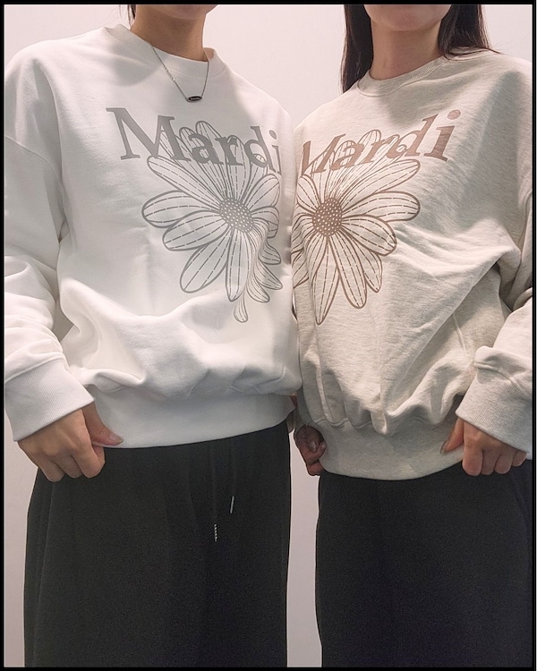 Qoo10 Mardi Mercredi 即日発送25FW 新作！ ロゴ 長袖 ラ