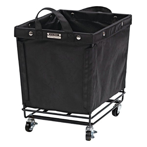 バスケットワゴン ブラック 幅33×奥行き43×高さ42cm MIP-78BK