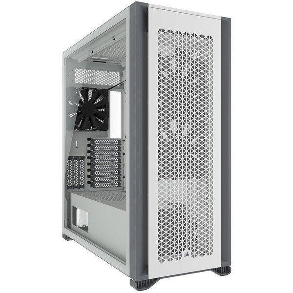 CC-9011219-WW ホワイト 7000D AIRFLOW Tempered Glass White [フルタワー型PCケース]