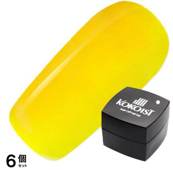 KOKOIST(ココイスト) エクセルライン カラージェル ヴェネチアングラスシリーズ E-239S ジアロイエローグラス 2.5g 6個セット