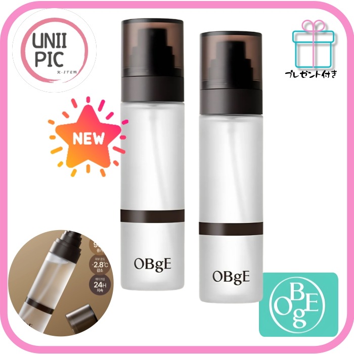 [新作]1+1 オールインワン クールフィクシングミスト100ml+100ml/メイクキープ/冷感ミスト/毛穴 引き締め/テカリ防止/メイクキープ/敏感肌／彼氏プレゼント/韓国コスメ