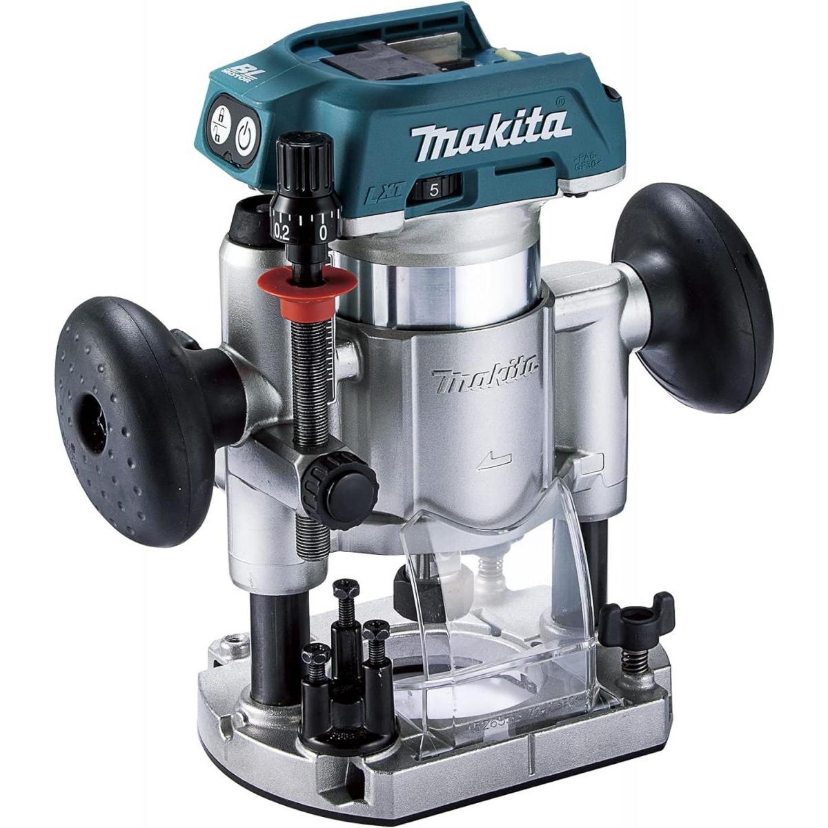 マキタ Makita 充電式 トリマ RT51DZ 本体のみ 【バッテリ・充電器・ケース別売】　プランジベース仕様 コードレス トリマー 電動工具