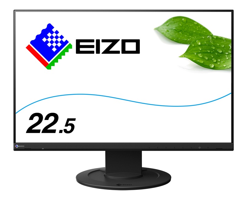 EIZO 液晶ディスプレイ(22.5型/IPS/WUXGA 1920×1200/60Hz/5ms/HDMI/DP/D-Sub/VESA/5年保証)(ブラック) EV2360BK