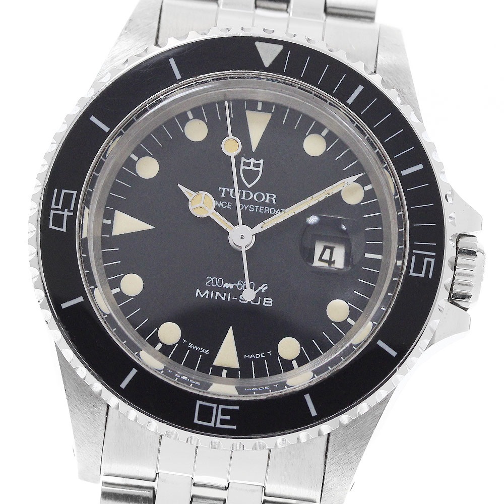チュードル TUDOR 94400 プリンス オイスターデイト ミニサブ デイト 自動巻き ボーイズ 保証書付き_957272【中古】