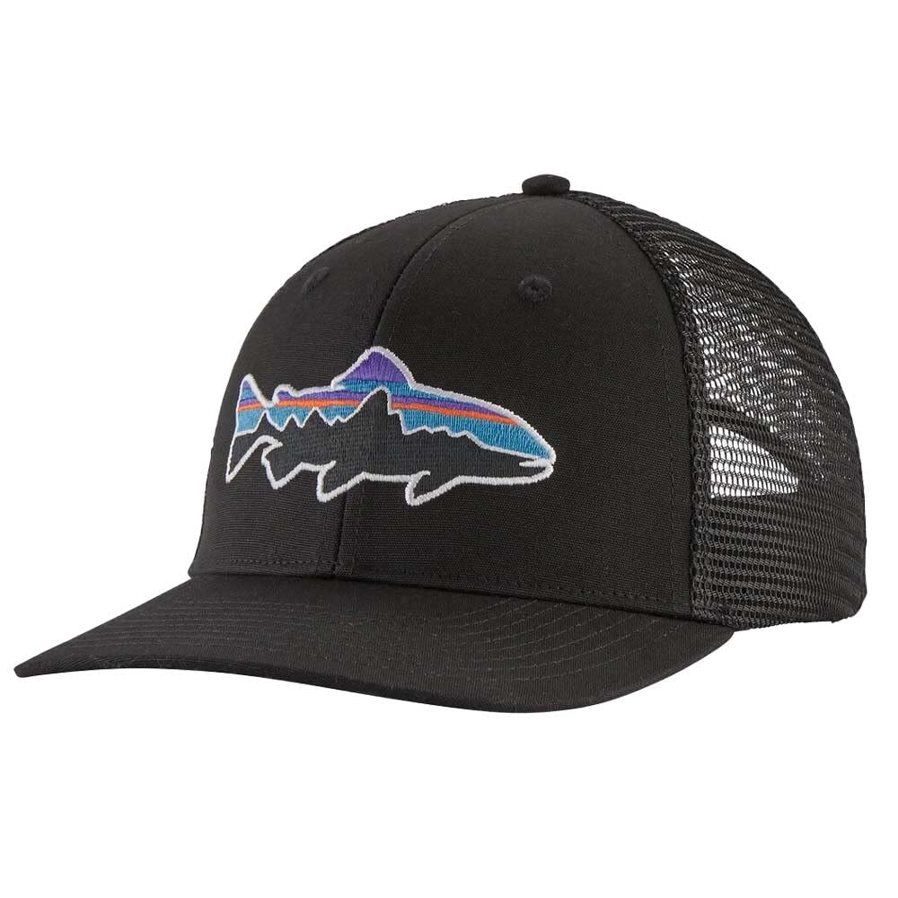 パタゴニア フィッツロイトラウトトラッカーハット PATAGONIA Fitz Roy Trout Trucker Hat BLACK 38288