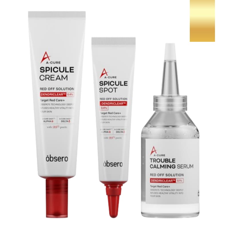 [3種セット]エーキュアスピキュールライン(クリーム50ml / スポット15ml / トラブルカーミングセラム50ml) 10,439円