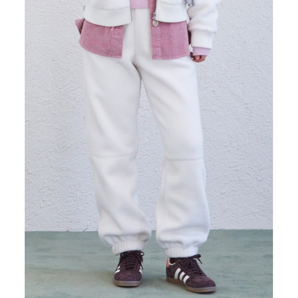 COVERNAT 女性用シェルパジョガーパンツアイボリー 8,025円