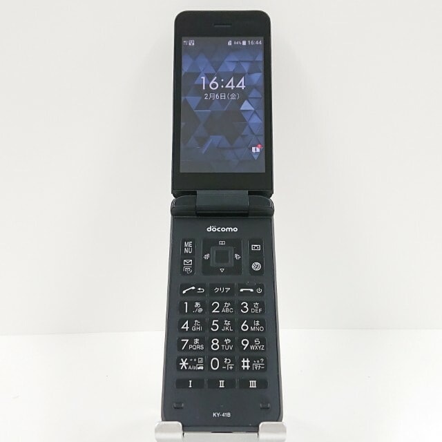 DIGNO ケータイ ベーシック KY-41B ドコモ ブラック 送料無料 本体 c17031 【中古】