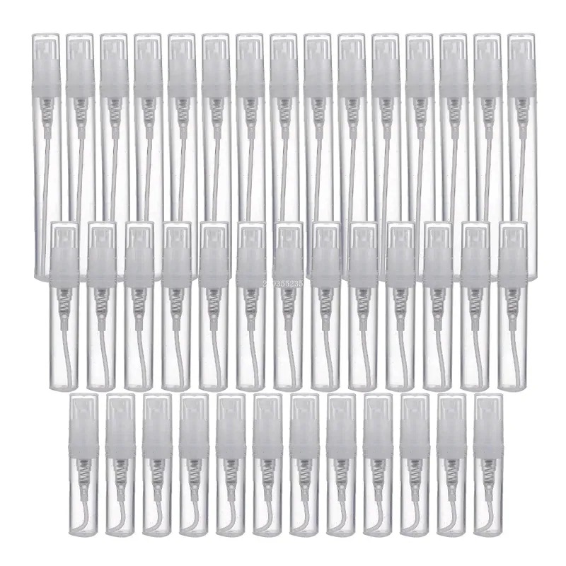 液体スプレー用プラスチックボトル 60/120個 2ml/3ml/5ml 化粧品スプレー 香水 スプレー
