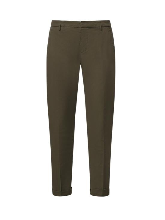 DONDUP Men Pants UP235 GSE046UPTD637 Army green