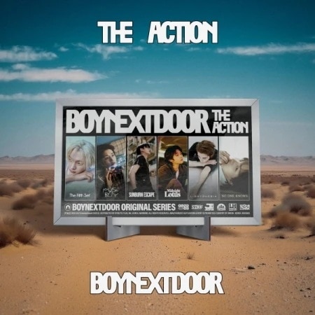 [MEGA] [6種セット] (Frame Ver.) BOYNEXTDOOR 5th EP Album [The Action] 韓国チャート反映