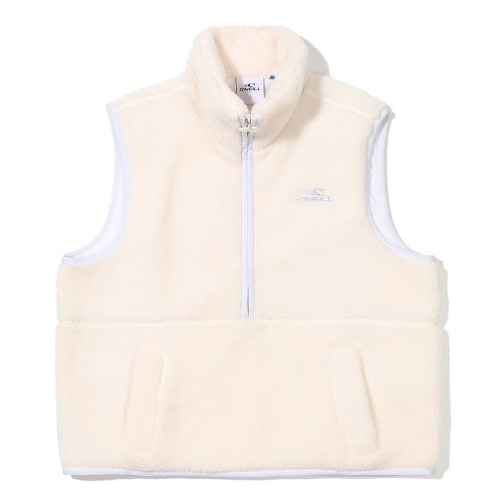 オニール 23FW 女性用ケイトフリースハーフジップベスト OWVEM8103-103