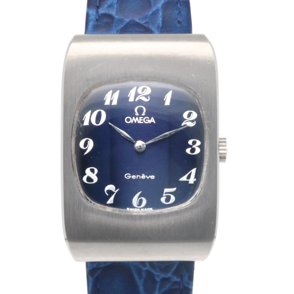 オメガ ジュネーブ 腕時計 ステンレススチール 手巻き 1年保証 OMEGA 中古