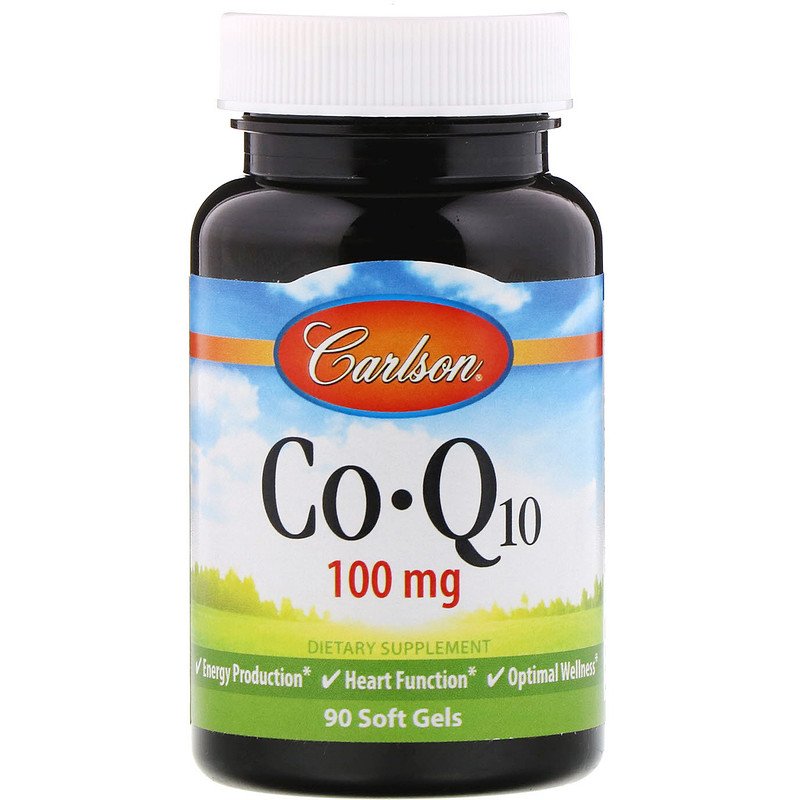 CARLSON社　Co-Q10(100mg) 90ソフトジェルカプセル