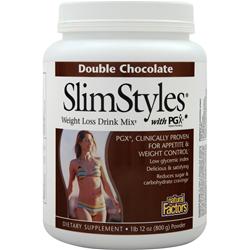 NATURAL FACTORS社　スリン スタイルズ ダブル チョコレート 28oz