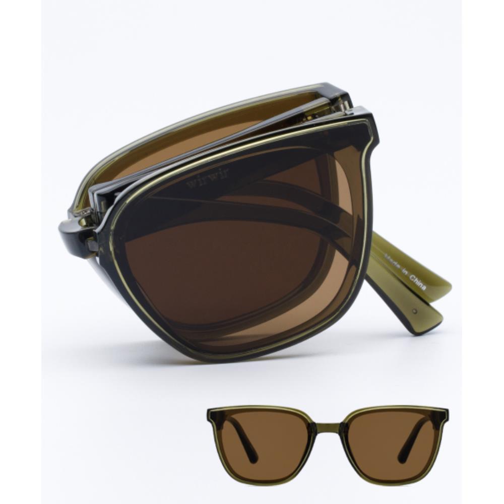 RECLOW RC WIRWIR SUNGLASS KHAKI 4,996円