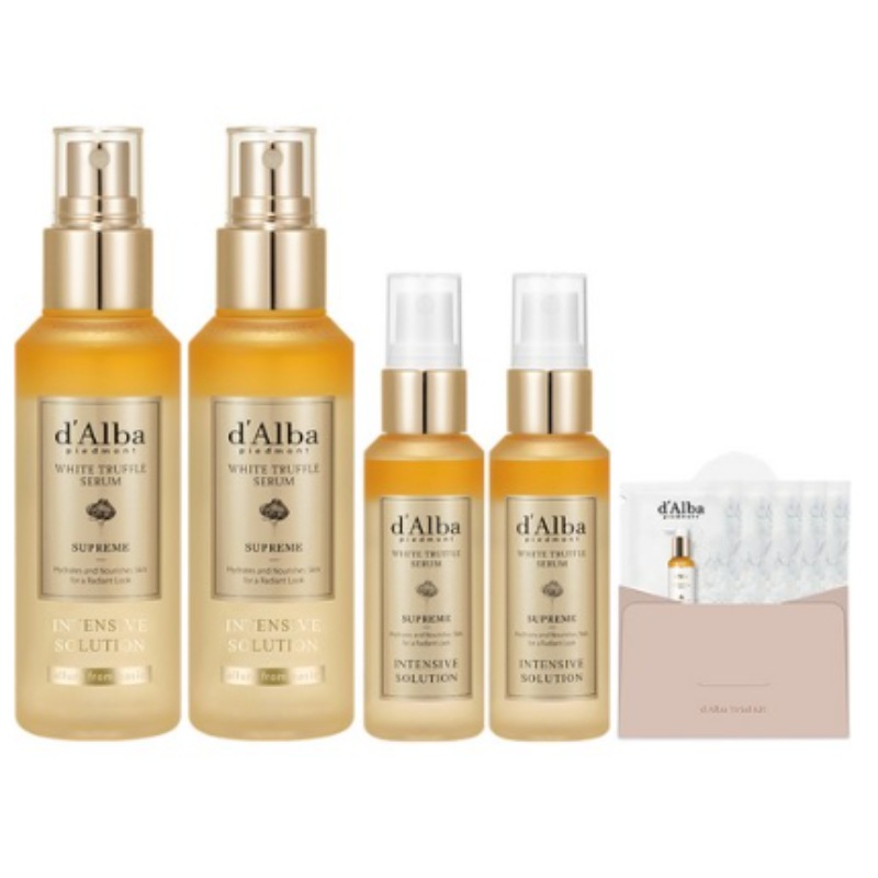 ホワイトトリュフ スープリーム インテンシブ セラム 100ml x 2p + 50ml x 2p + クレンザー 15ml セット