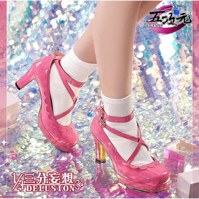【予約商品】2026新作 Insでも話題に 三分妄想　アイカツ！アイドルカツドウ！　コスプレ　星宮いちご　靴