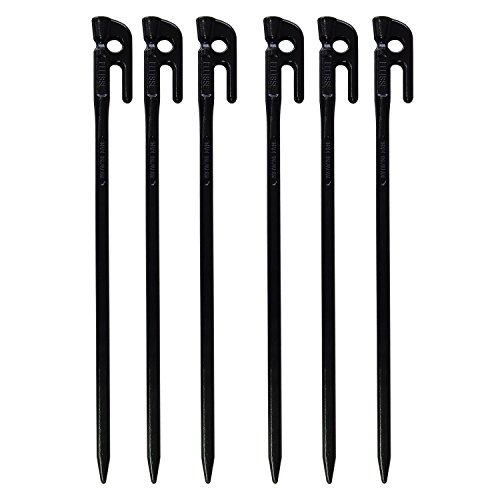 エリッゼ(ELLISSE) 鍛造ペグ エリッゼステーク 38cm 6本セット カチオン電着焼付塗装