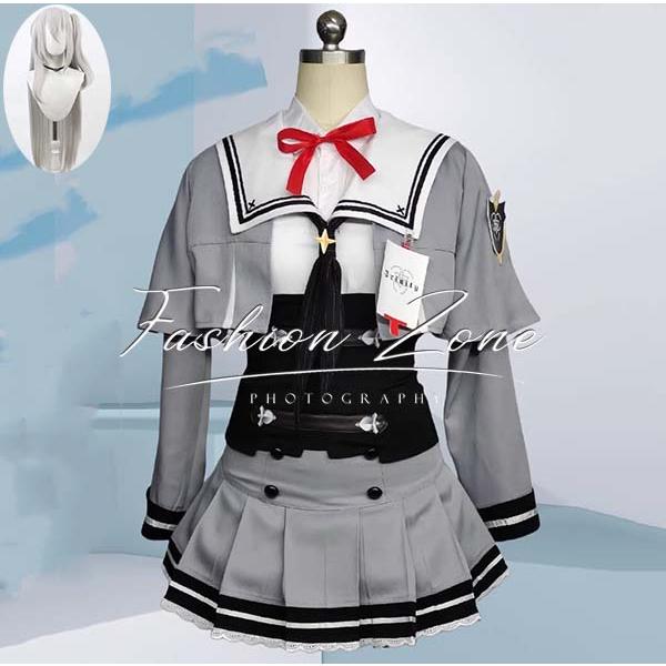 ブルーアーカイブ Blue Archive 風 守月スズミ コスプレ衣装 ウィッグ cosplay ハロウィン 演出服 変装