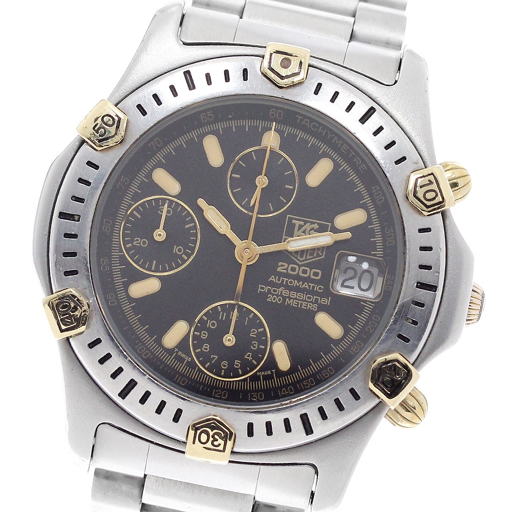 タグホイヤー TAG HEUER 165.306 2000シリーズ クロノグラフ 自動巻き メンズ _953396【中古】