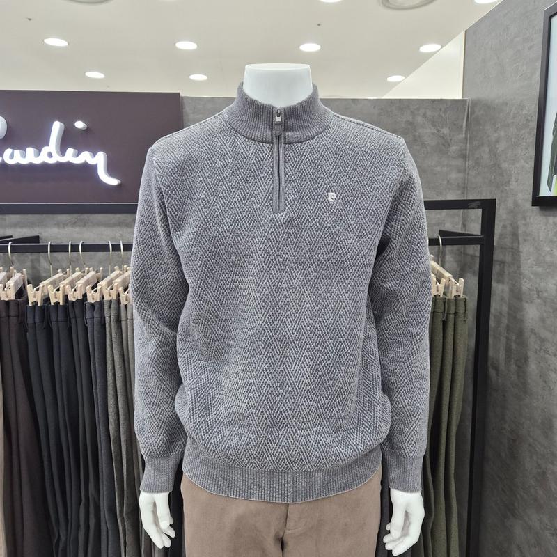 ジオメトリックシェニールジップアップQKR4316-95