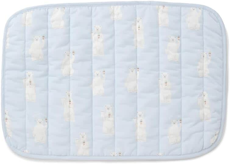 [ジェラートピケ キャットアンドドッグ] CAT&DOG シロクマ柄COOLINGマット PAGG