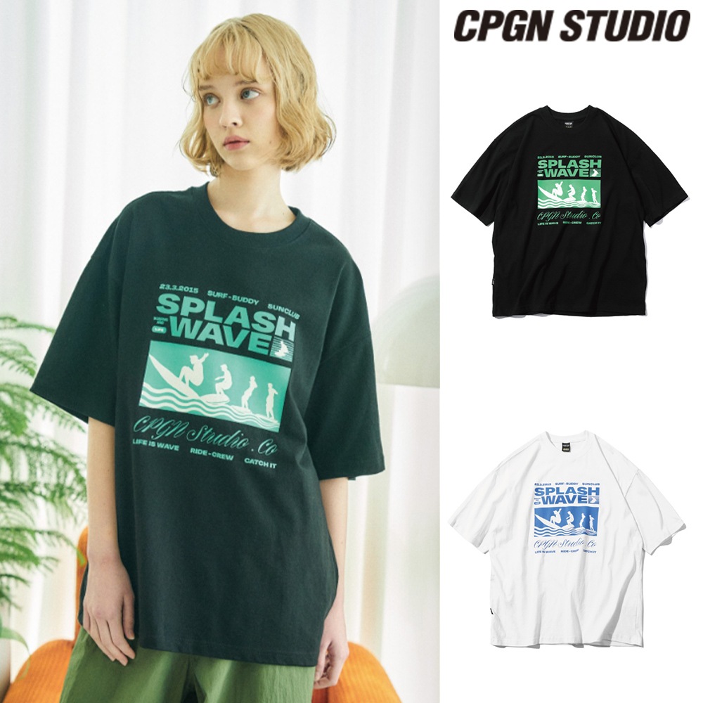 【CPGN STUDIO】 SPLASH WAVE Short Sleeve T-shirt
