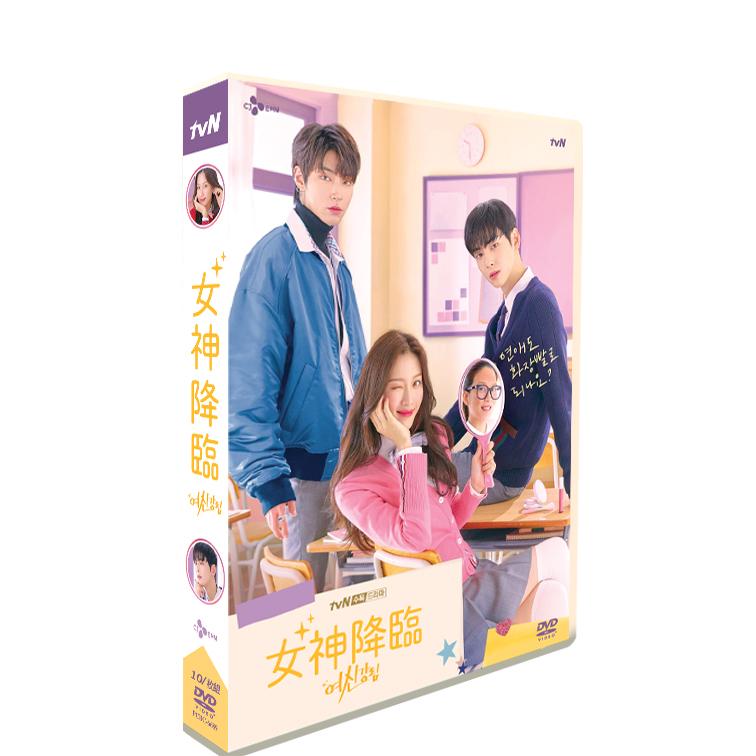 韓国ドラマ「女神降臨」日本語字幕 DVD BOX TV+OST 全話収録 三角関係ラブコメディ True Beauty