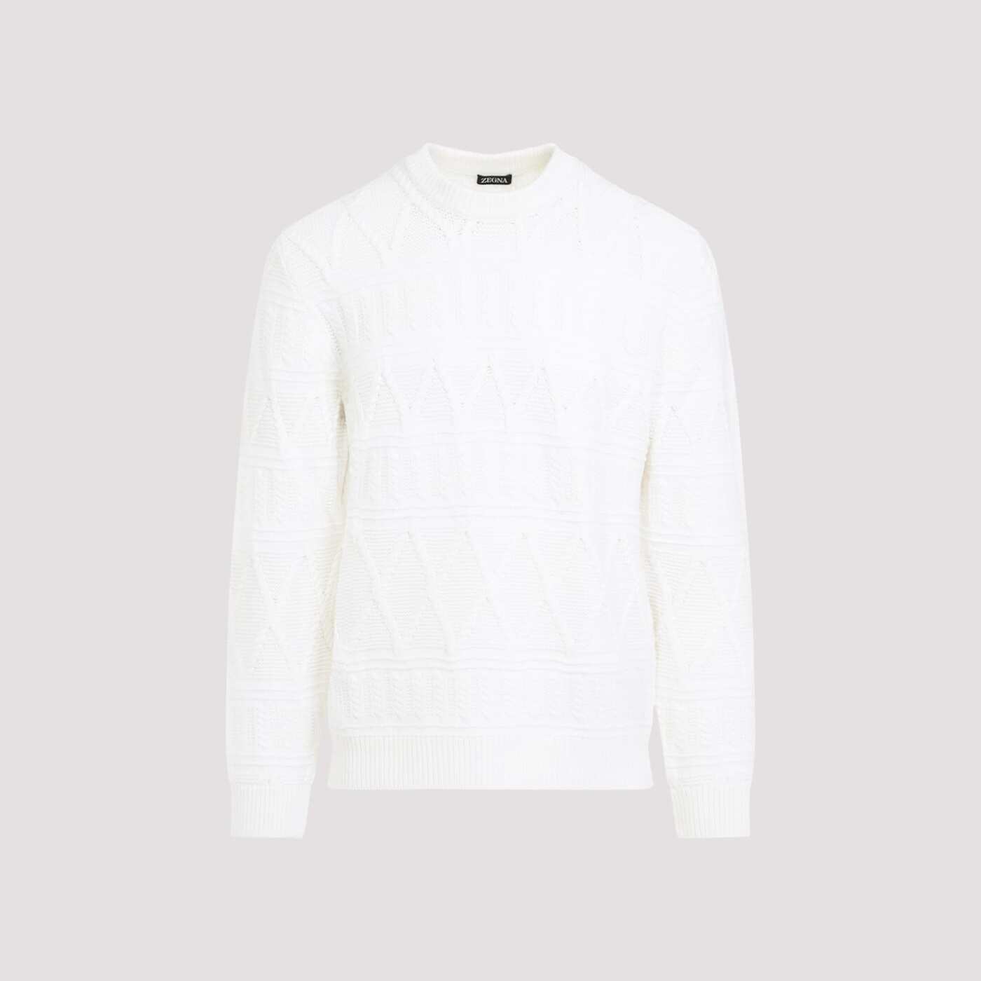 RUEM33A8.ECT110 N01 BIANCO NATURALE UNITO 秋冬2024 ニットウェア メンズ ia