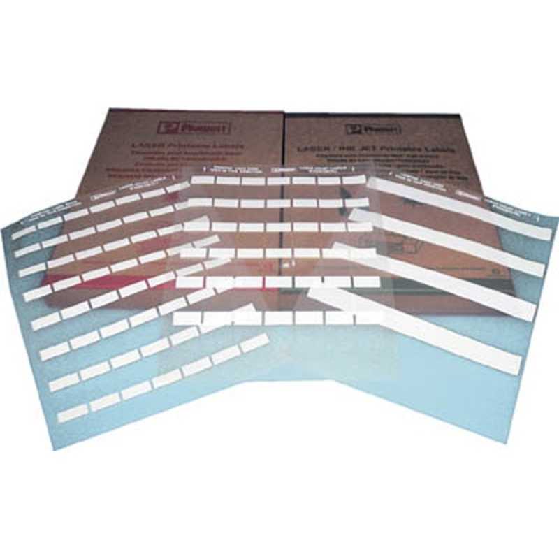 パンドウイット　レーザープリンタ用セルフラミネートラベル 白　S100×150YAJ (1組2500枚)
