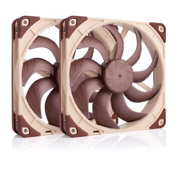 140mmPWMケースファンセット 2個セット/1500rpm/4pin NF-A14x25 G2 PWM Sx2-PP