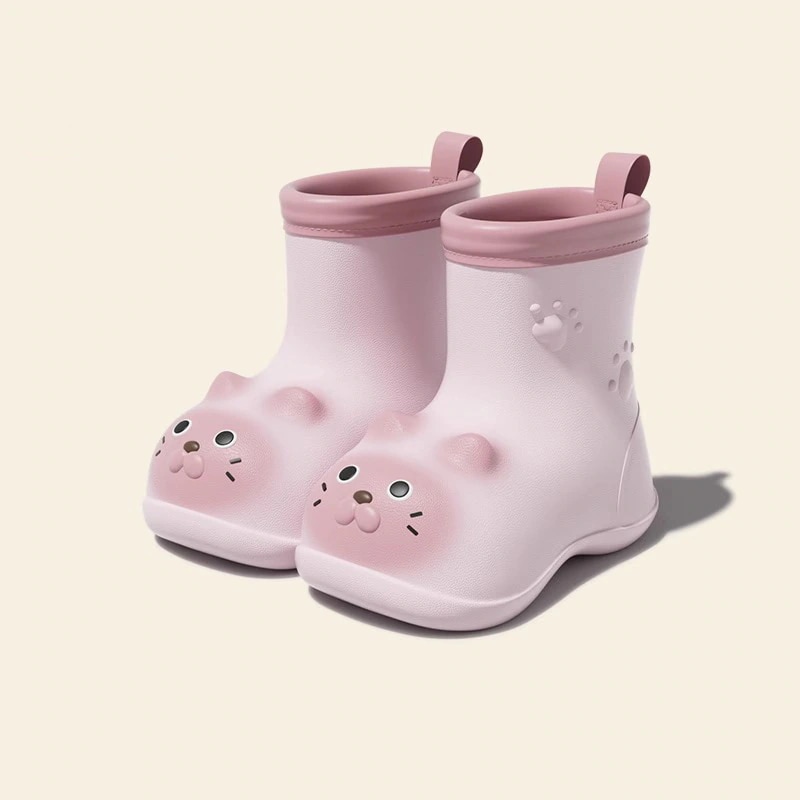 子供用雨靴 男の子/女の子 滑り止め 軽量 通学用 ベビー キャラクター柄 防水ゴム靴