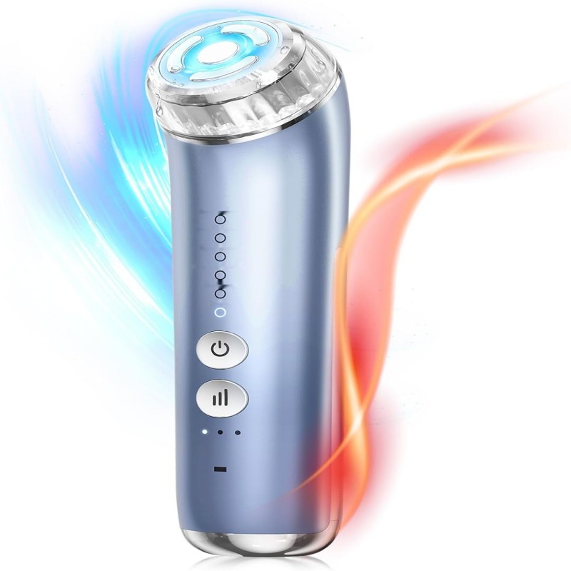 美顔器 EMS 美容器 RF美顔器 自宅エステ 目元美顔器 多機能美容器 微電流 美顔器 6種類モード 3段階レベル イオン導出 イオン導入 1台多役 3色光エステ 目元ケア 肌ケア 口元ケア 温冷ケ