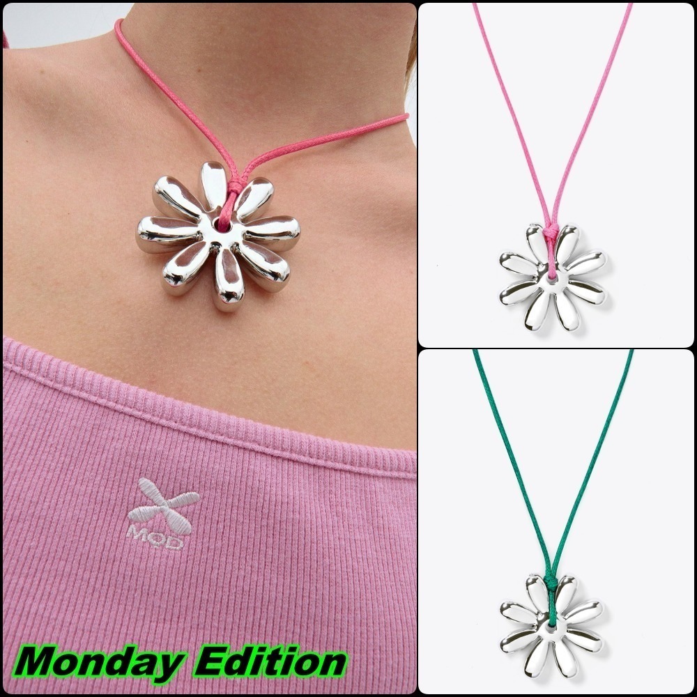 【Mardi Mercredi x Monday Editon】 Daisy Drop Knot Necklace SHOP MONDAY EDITION.