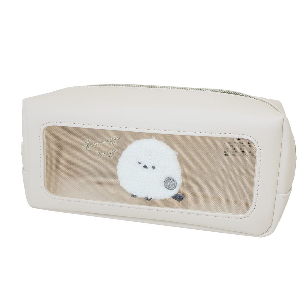 Qoo10] ペンポーチ BOXペンケース シマエナガ : 文具