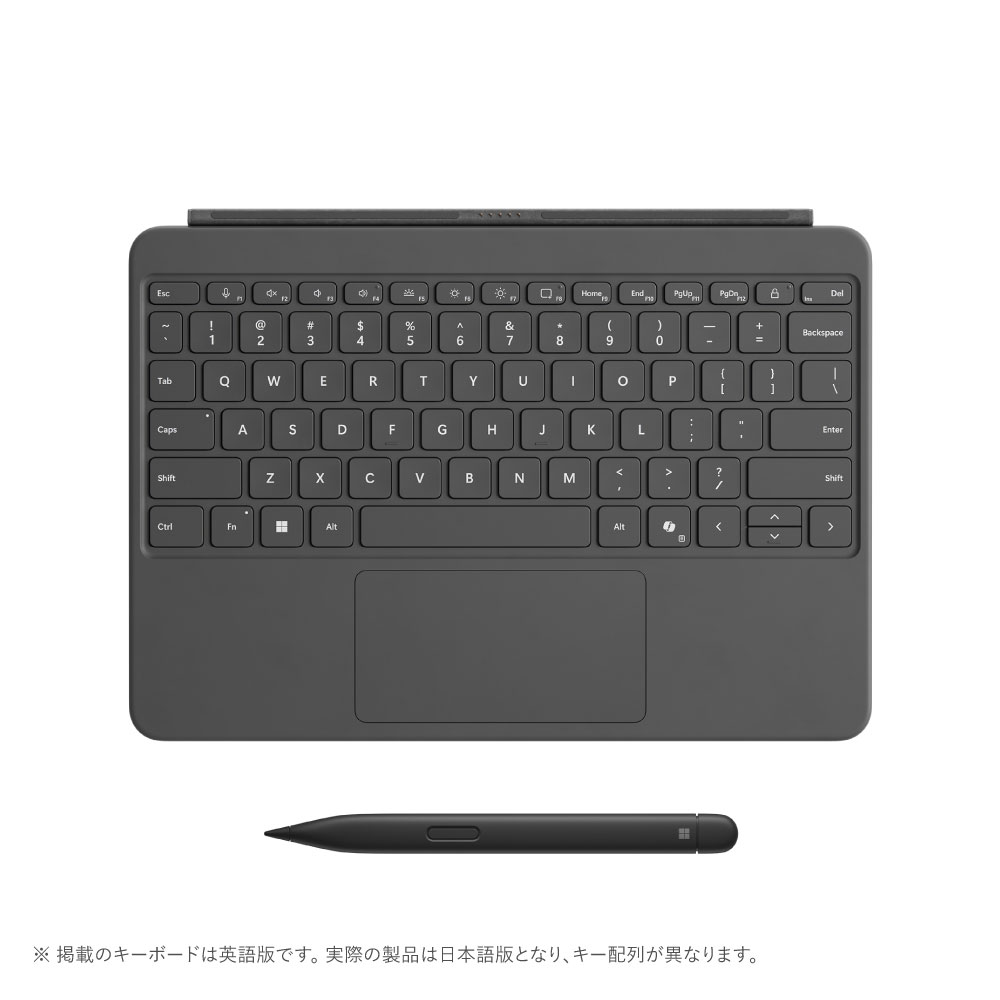 マイクロソフト EP2-33053 Surface Pro 12 インチ キーボード(スリムペン付)ストーングレー EP233053KBペンツキSG