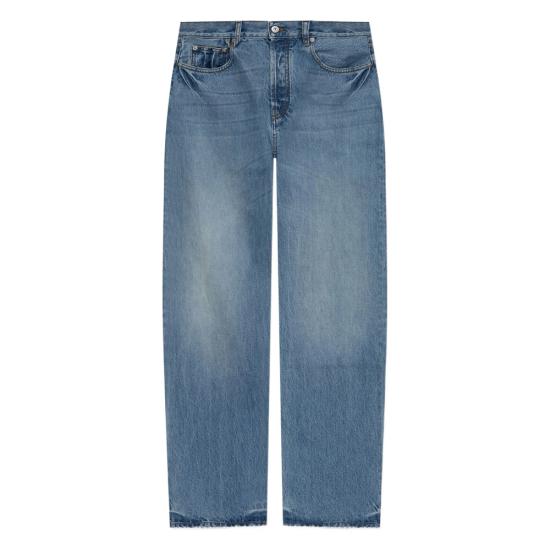 JACQUEMUS Men Denim Pants PAM00028 AD00038 33C BLUE
