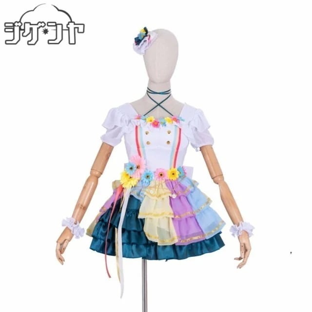 「急速出荷」最低価!格!ラブライブ虹ヶ咲学園スクールアイドル同好会　Love U my friends　三船栞子　コスプレ衣装