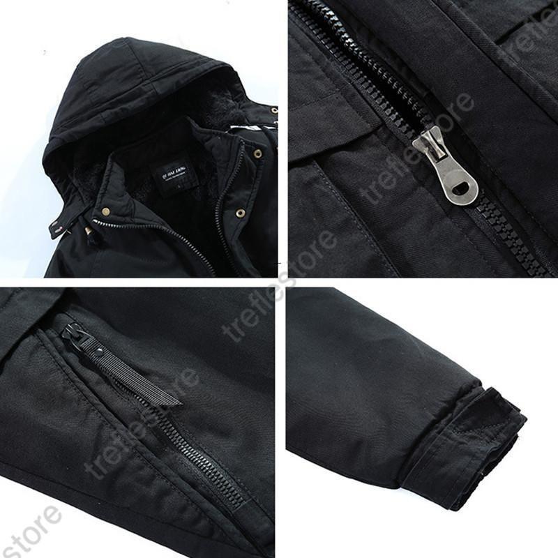 モッズコート ミリタリーコート ボア 裏起毛 厚手 長袖 アウター ロングコート ブルゾン 防寒 秋冬 メンズ カジュアル フード付き ジャケット 冬服