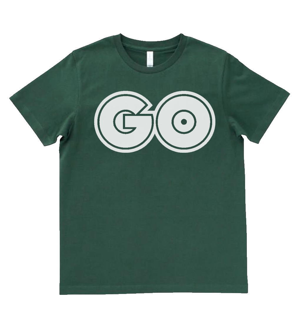デザイン Tシャツ 物品 2021春夏新色 GO MLサイズ モスグリーン