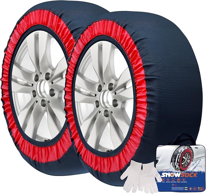 タイヤチェーン 布製 非金属 軽自動車 簡単装着 ジャッキアップ不要 冬雪 雪道 凍結 滑り止め(KE75)