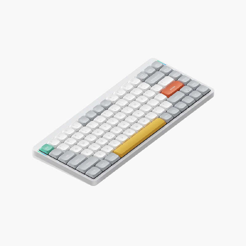 NUPHY　キーボード Air75 V2(Moss・英語配列) ［有線・ワイヤレス /Bluetooth・USB］ ホワイト　wa75v2m