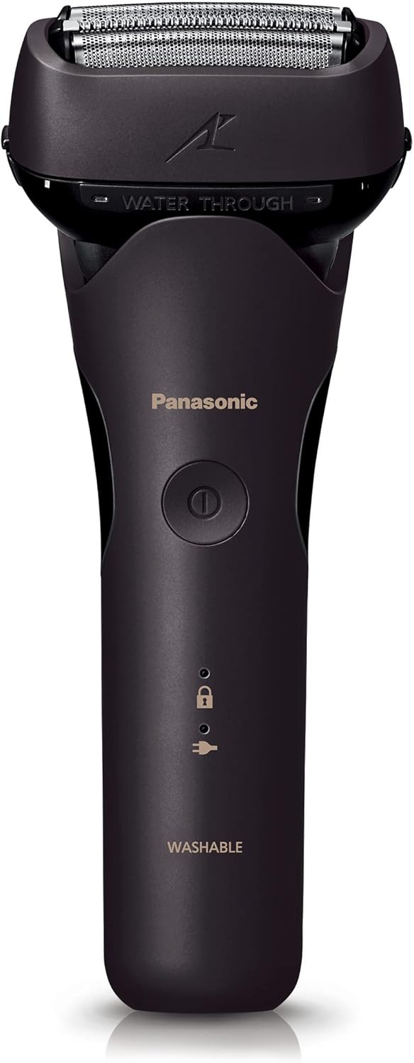 パナソニック メンズシェーバー ラムダッシュ 3枚刃 茶 充電中でも剃れる ES-LT2P-T