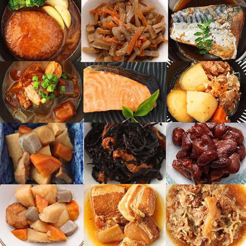 常温備食生活 うちのや 定番の常温おかず 12品目セット 惣菜 お惣菜 レトルト食品 長期保存 保存料 着料 無添加 常温保存 非常食 備蓄食 牛すじ 角煮 鮭 ハンバーグ さば